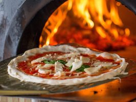 wood fire pizza